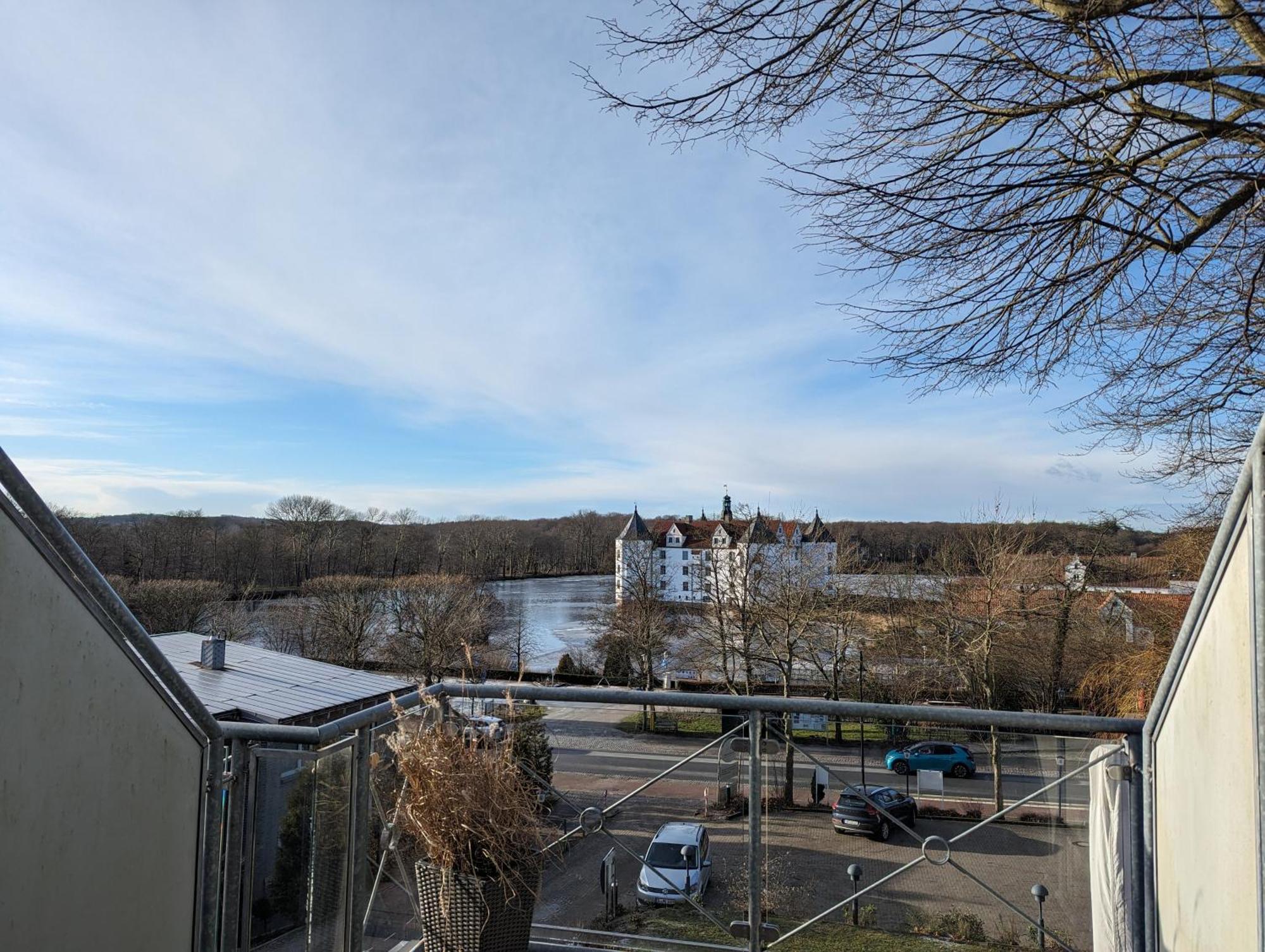 Hotel Am Wasserschloss Glücksburg Buitenkant foto