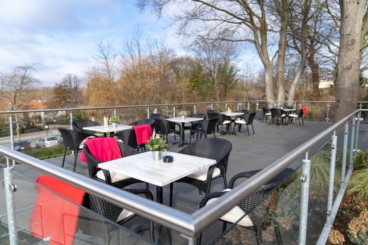 Hotel Am Wasserschloss Glücksburg Buitenkant foto